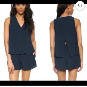 Madewell Navy Romper